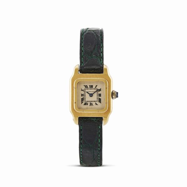 CARTIER : CARTIER SANTOS DUMONT LADY  - Asta OROLOGI - Associazione Nazionale - Case d'Asta italiane