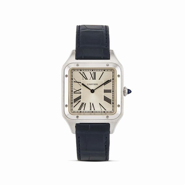 CARTIER : CARTIER SANTOS DUMONT XL REF. WSSA0032 ANNO 2023  - Asta OROLOGI - Associazione Nazionale - Case d'Asta italiane