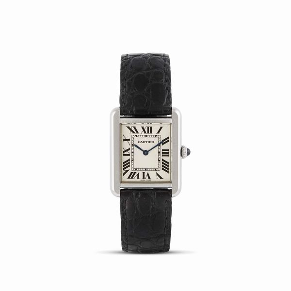 CARTIER : CARTIER TANK SOLO REF. 2716  - Asta OROLOGI - Associazione Nazionale - Case d'Asta italiane