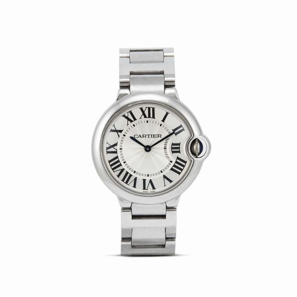 CARTIER : CARTIER BALLON BLEU REF. 3005 370124TX ANNO 2014  - Asta OROLOGI - Associazione Nazionale - Case d'Asta italiane