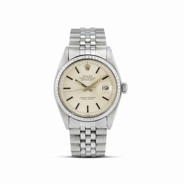 ROLEX : ROLEX DATEJUST WIDE BOY REF. 1603 N. 20726XX ANNO 1969  - Asta OROLOGI - Associazione Nazionale - Case d'Asta italiane