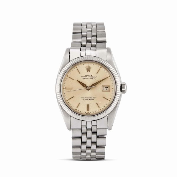 ROLEX : ROLEX DATEJUST REF. 6605 N. 4573XX ANNO 1959  - Asta OROLOGI - Associazione Nazionale - Case d'Asta italiane