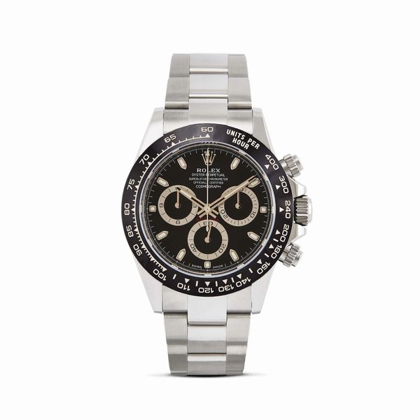 ROLEX : ROLEX DAYTONA CERACHROM REF. 116500LN N. J0X560XX ANNO 2022  - Asta OROLOGI - Associazione Nazionale - Case d'Asta italiane