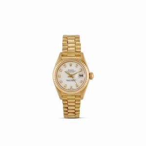 ROLEX - ROLEX DATEJUST LADY ORO GIALLO REF. 69178 N. N1879XX ANNO 1992