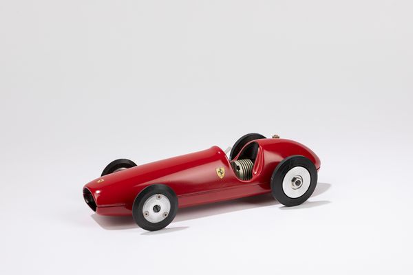 JAO : Tether Car, modello Ferrari F1  - Asta Giocattoli d'Epoca - Associazione Nazionale - Case d'Asta italiane