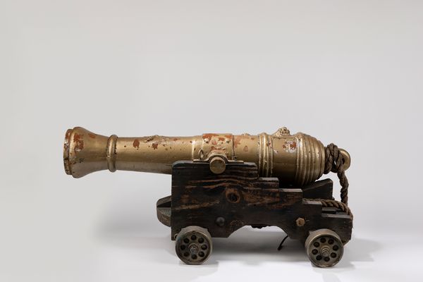 Cannone in legno  - Asta Giocattoli d'Epoca - Associazione Nazionale - Case d'Asta italiane