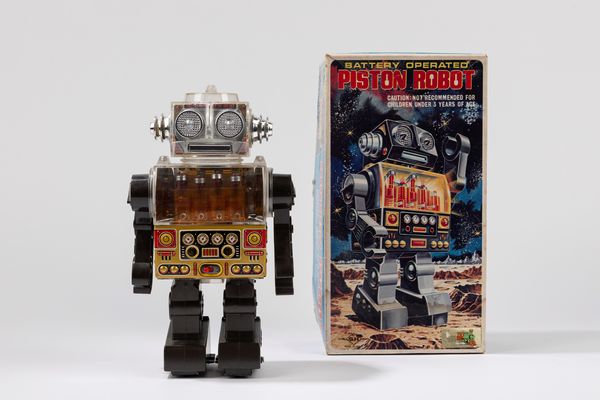 S.H. Horikawa : Piston Robot  - Asta Giocattoli d'Epoca - Associazione Nazionale - Case d'Asta italiane