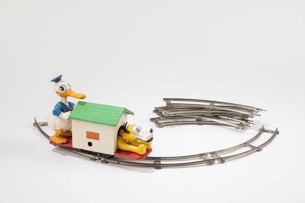 Lionel : Set treno con Paperino e Pluto  - Asta Giocattoli d'Epoca - Associazione Nazionale - Case d'Asta italiane