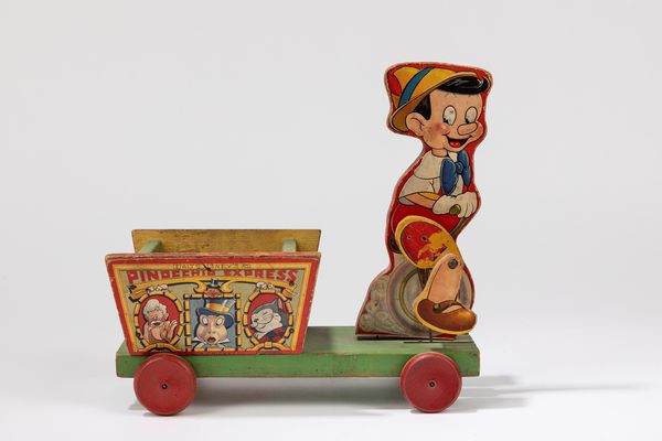 Fisher Price : Pinocchio Express  - Asta Giocattoli d'Epoca - Associazione Nazionale - Case d'Asta italiane