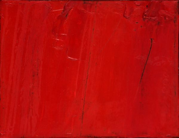 PIERO RUGGERI : Rosso vermiglio  - Asta Arte moderna e contemporanea - Associazione Nazionale - Case d'Asta italiane