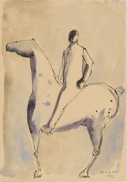 Marino Marini : Cavallo e cavaliere  - Asta Arte Moderna e Contemporanea - Associazione Nazionale - Case d'Asta italiane