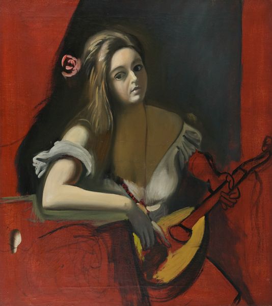 Gregorio Sciltian : Modella con strumento musicale  - Asta Arte Moderna e Contemporanea - Associazione Nazionale - Case d'Asta italiane