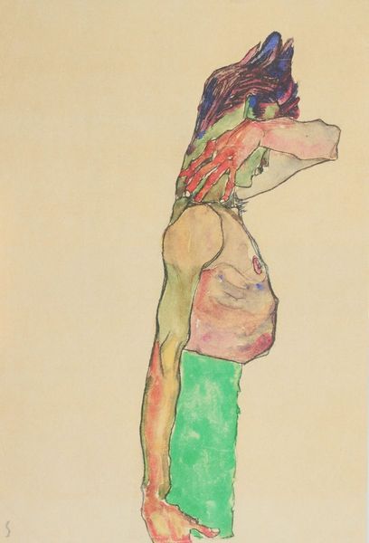 Egon Schiele : Senza titolo  - Asta Arte Moderna e Contemporanea - Associazione Nazionale - Case d'Asta italiane