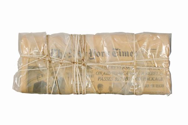 Christo and Jeanne- Claude : Wrapped New York Times, June 13  - Asta Arte Moderna e Contemporanea - Associazione Nazionale - Case d'Asta italiane