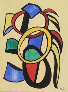 Fernand Léger - Composition abstraite