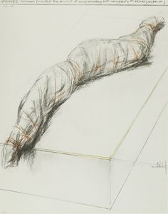 Christo Javacheff : Wrapped women ( Project for the Institute of Contemporary Art, Philadelphia )  - Asta Arte Moderna e Contemporanea - Associazione Nazionale - Case d'Asta italiane