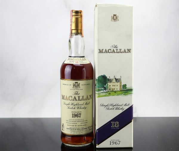 Macallan 1967  - Asta Spring Spirits - Whisky Rari e da Collezione - Associazione Nazionale - Case d'Asta italiane