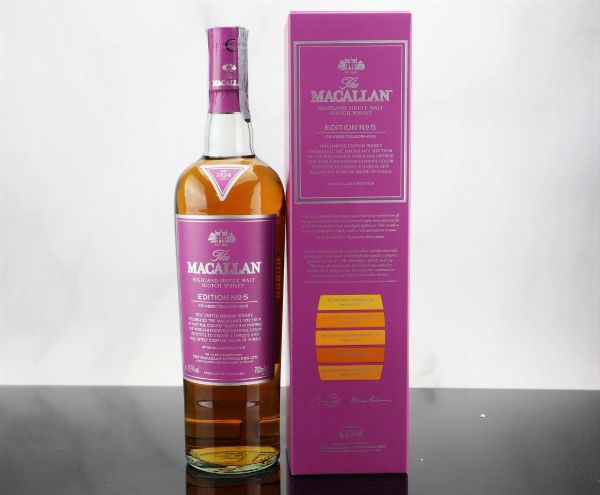 Macallan Edition N°5  - Asta Spring Spirits - Whisky Rari e da Collezione - Associazione Nazionale - Case d'Asta italiane