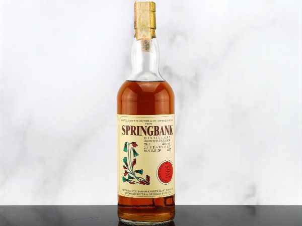 Springbank 1965  - Asta Spring Spirits - Whisky Rari e da Collezione - Associazione Nazionale - Case d'Asta italiane