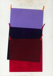 ALDO MONDINO Torino 1938 - 2005 - Collage