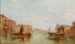 ALFRED POLLENTINE Inghilterra 1836-1890 - The Grand Canal 1876