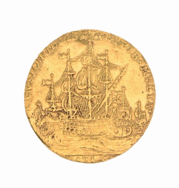 Osella in oro da 4 zecchini, Alvise Mocenigo, anno V, Venezia  - Asta Numismatica - Associazione Nazionale - Case d'Asta italiane