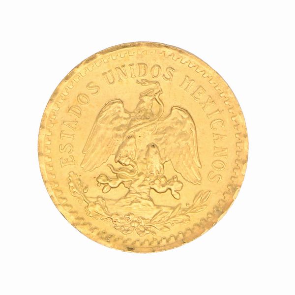 Replica del 50 pesos 1947 Messico  - Asta Numismatica - Associazione Nazionale - Case d'Asta italiane