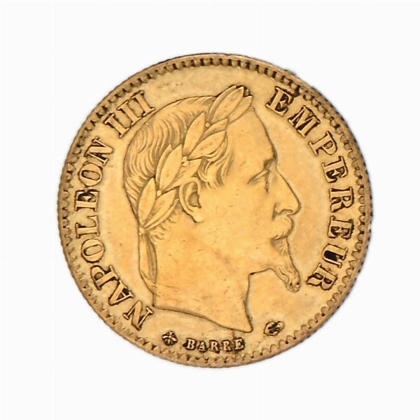 10 franchi 1868 Parigi Napoleone III Regno di Francia  - Asta Numismatica - Associazione Nazionale - Case d'Asta italiane