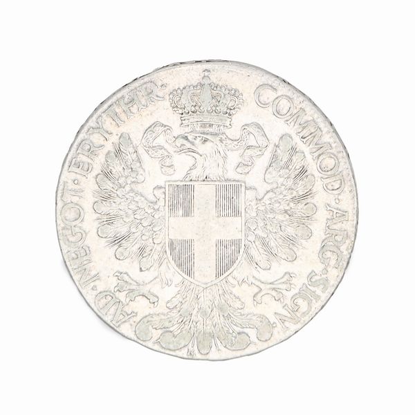 Tallero d'Italia 1918 Vittorio Emanuele III Colonia Eritrea  - Asta Numismatica - Associazione Nazionale - Case d'Asta italiane