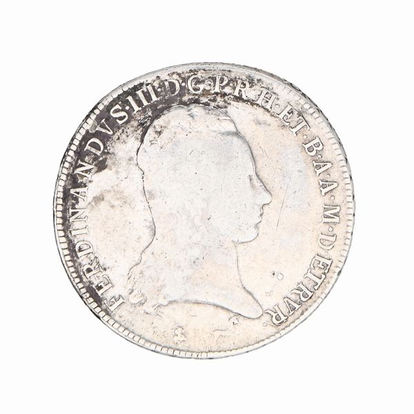 Francescone da 10 Paoli del II° Tipo Firenze 1794. Ferdinando III di Lorena Granducato di Toscana  - Asta Numismatica - Associazione Nazionale - Case d'Asta italiane