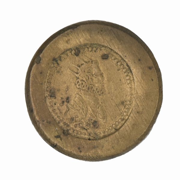 Peso monetale uniface in bronzo Doppia di Spagna 1688  - Asta Numismatica - Associazione Nazionale - Case d'Asta italiane