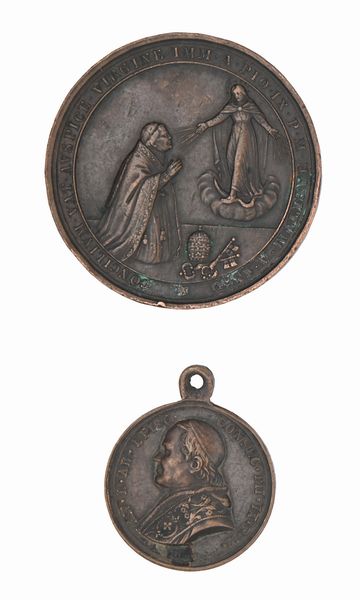 Ignazio Bianchi : Stato pontificio - Pio IX - Due medaglie straordinarie di bronzo 1) Concilio Ecumenico e Dogma dell'Immacolata Concezione datata 1869 2) 50° Giubileo Sacerdotale 1877  - Asta Numismatica - Associazione Nazionale - Case d'Asta italiane