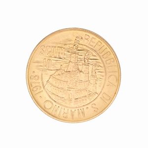 1 moneta da 10 Scudi San Marino 1978  - Asta Numismatica - Associazione Nazionale - Case d'Asta italiane