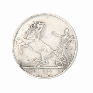 Regno d'Italia 10 Lire 1930 Vittorio Emanuele III  - Asta Numismatica - Associazione Nazionale - Case d'Asta italiane