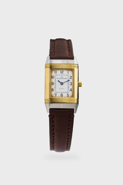 JAEGER LE COULTRE : Mod. Reverso  ref. 260.5.08  anni 2000  - Asta Orologi  - Associazione Nazionale - Case d'Asta italiane