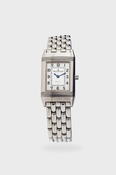 JAEGER LE COULTRE : Mod. Reverso  ref. 260.8.47  anni 2000  - Asta Orologi  - Associazione Nazionale - Case d'Asta italiane