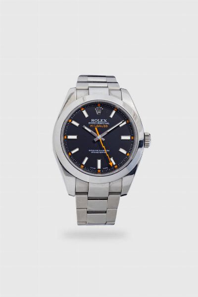 ROLEX : Mod. Milgauss  ref.116400  anno 2008  - Asta Orologi  - Associazione Nazionale - Case d'Asta italiane