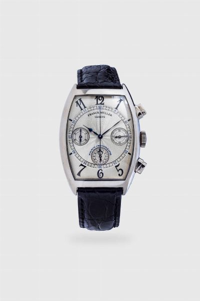 FRANCK MULLER : Mod. Casablanca Chronograph Magnum  ref. 6850  anni 2000  - Asta Orologi  - Associazione Nazionale - Case d'Asta italiane