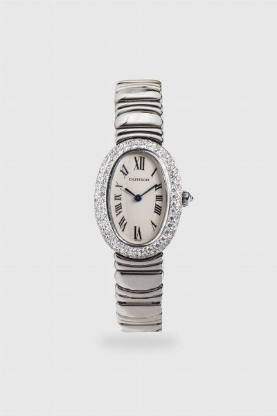 CARTIER : Mod. Baignoire  ref.1955  anni '90  - Asta Orologi  - Associazione Nazionale - Case d'Asta italiane