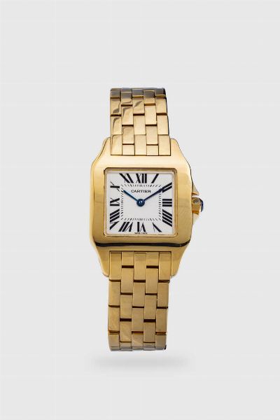 CARTIER : Mod. Santos Demoiselle  ref.2702  serie recente  - Asta Orologi  - Associazione Nazionale - Case d'Asta italiane