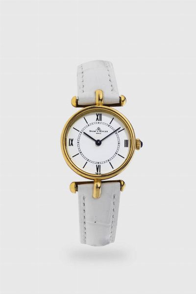 Baume & Mercier : Mod. Lady dress Watch. anni '90  - Asta Orologi  - Associazione Nazionale - Case d'Asta italiane