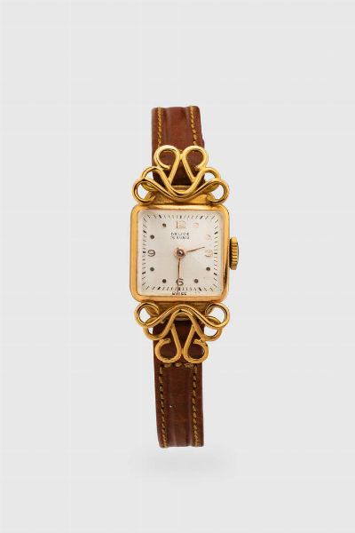 DELICE : Mod. Lady dress Watch  anni '70  - Asta Orologi  - Associazione Nazionale - Case d'Asta italiane