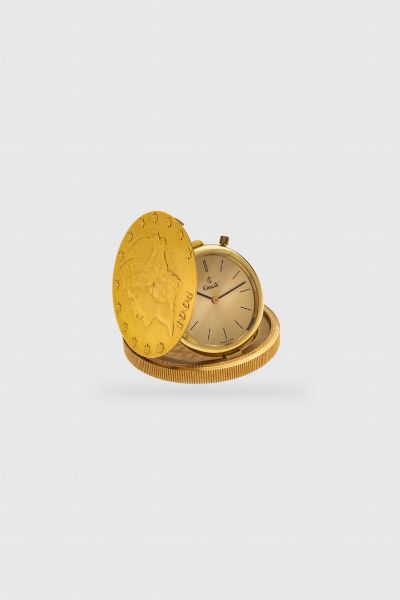 GOLAY : Mod. Coin Watch Twenty Dollar  anni '80  - Asta Orologi  - Associazione Nazionale - Case d'Asta italiane