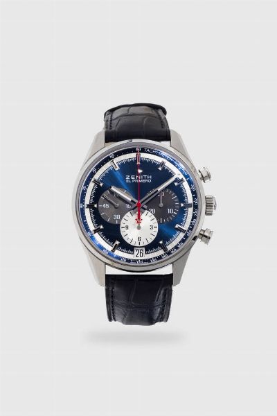 ZENITH : Mod. El Primero  ref.03.2040.400  serie recente  - Asta Orologi  - Associazione Nazionale - Case d'Asta italiane