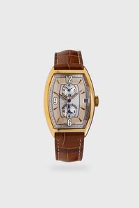 FRANCK MULLER - Mod. Master Banker Havana  ref.5850MBHV  anno 2010 circa