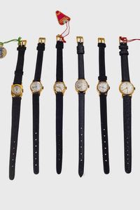 LOTTO DI SEI OROLOGI LADY - Mod. Lady dress Watch  anni '70