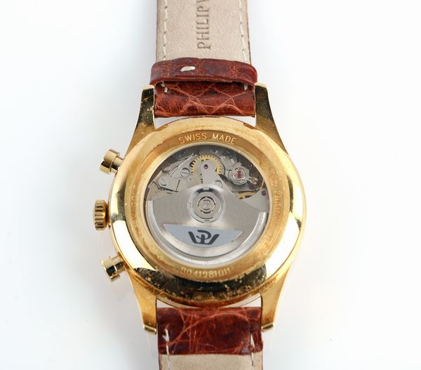 Philip Watch, orologio da polso cronografo in oro  - Asta Importanti Gioielli e Orologi da polso e da tasca - Associazione Nazionale - Case d'Asta italiane