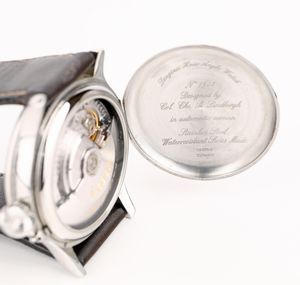 Longines Charles Linderbergh, orologio da polso in acciaio  - Asta Importanti Gioielli e Orologi da polso e da tasca - Associazione Nazionale - Case d'Asta italiane