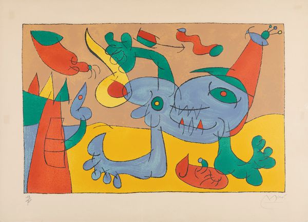 Joan Mirò : Re Ubu  - Asta Arte Moderna e Contemporanea - Associazione Nazionale - Case d'Asta italiane