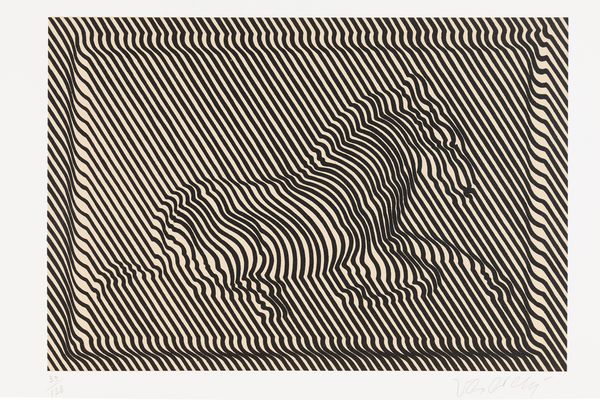 VICTOR VASARELY : Zebra  - Asta Arte Moderna e Contemporanea - Associazione Nazionale - Case d'Asta italiane